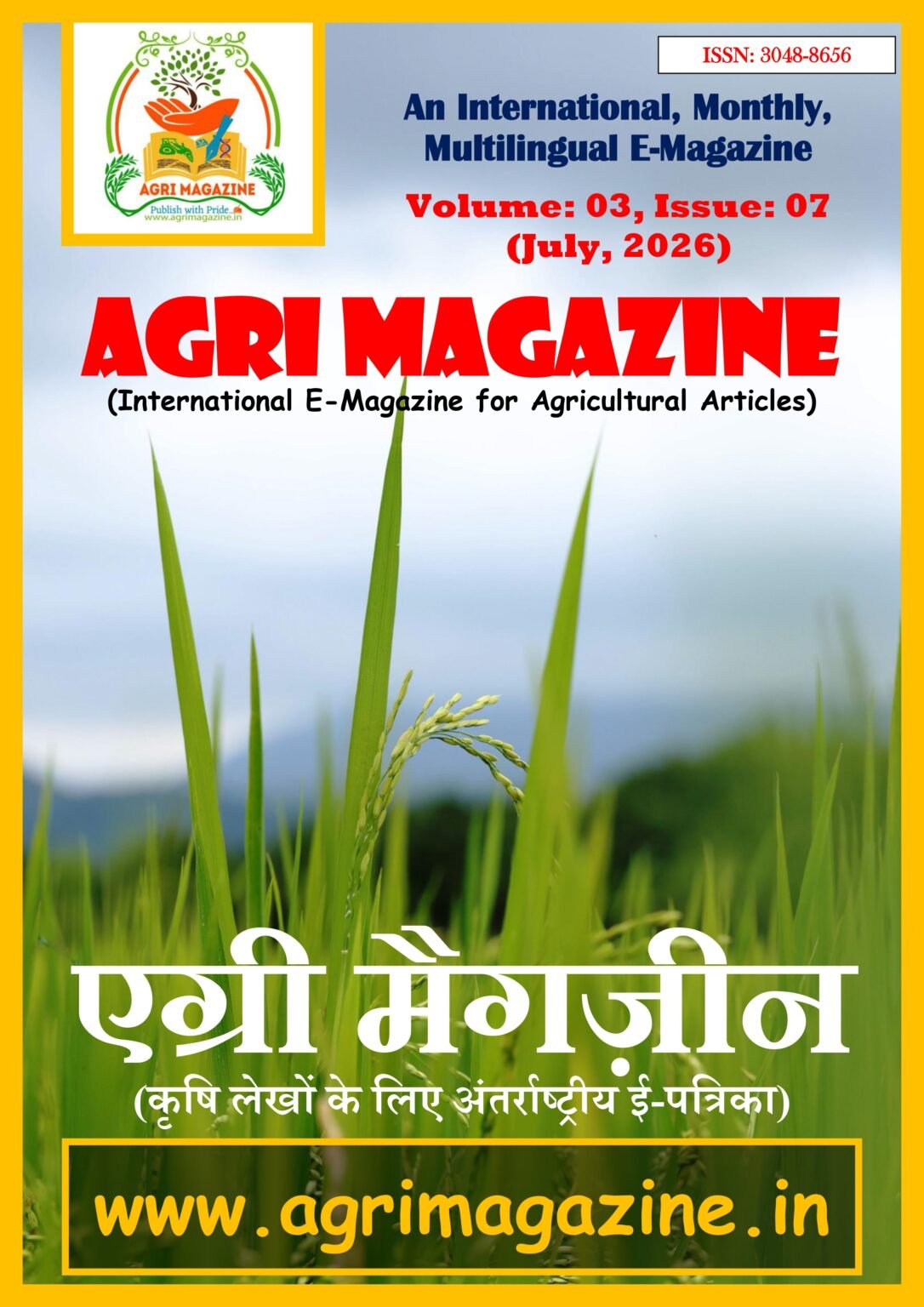 Agri Magazine – International E-Magazine for Agricultural Articles
